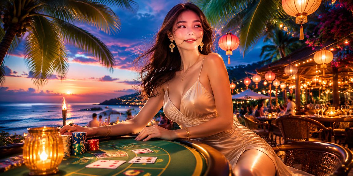 Người hâm mộ bóng đá theo dõi kèo cược tại bãi biển Đà Nẵng ban đêm